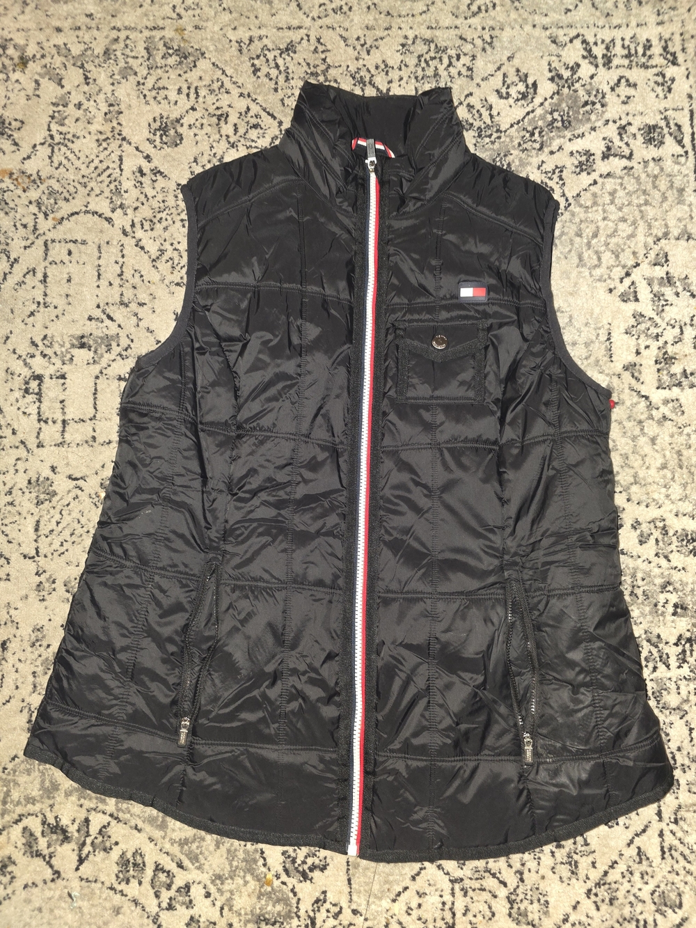 Tommy Hilfiger Women's Black Sport Puffer Vest